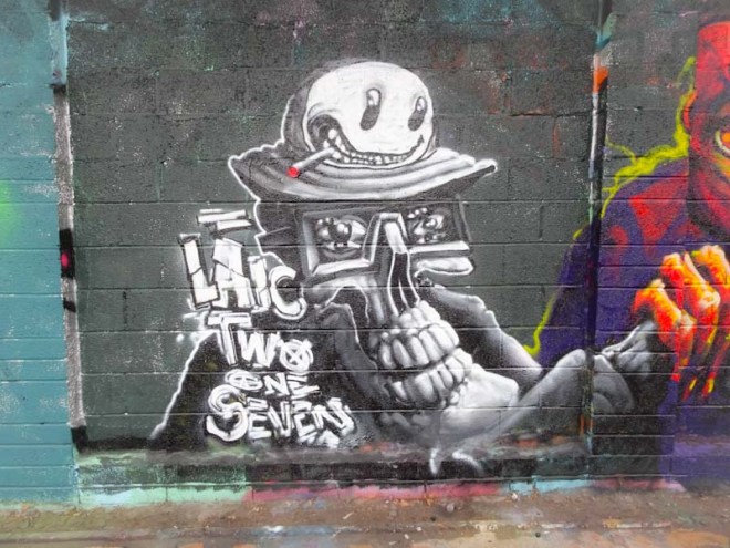 Laic217, M32 cycle path, Bristol, November 2019