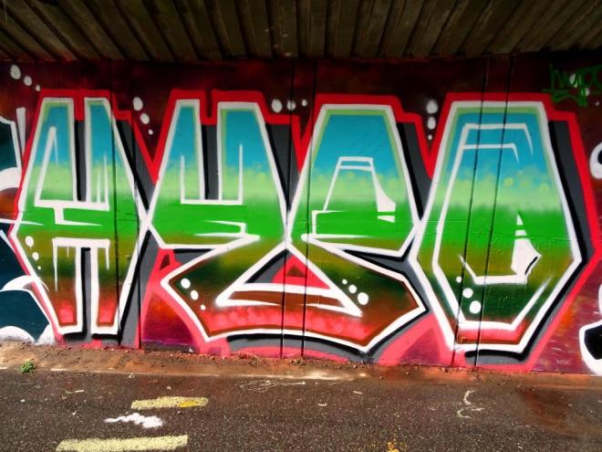 Hypo, M32 cycle path, Bristol, October 2019