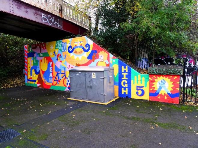 Zoe Power and Dave Bain, Redland Station, Bristol, November 2019