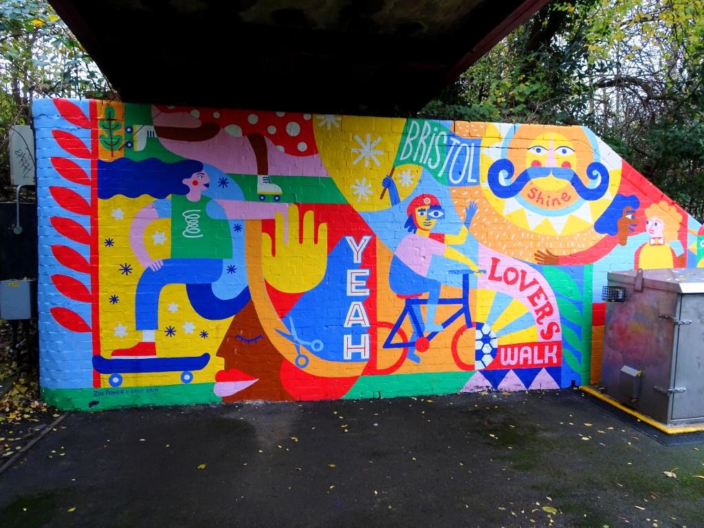 Zoe Power and Dave Bain, Redland Station, Bristol, November 2019