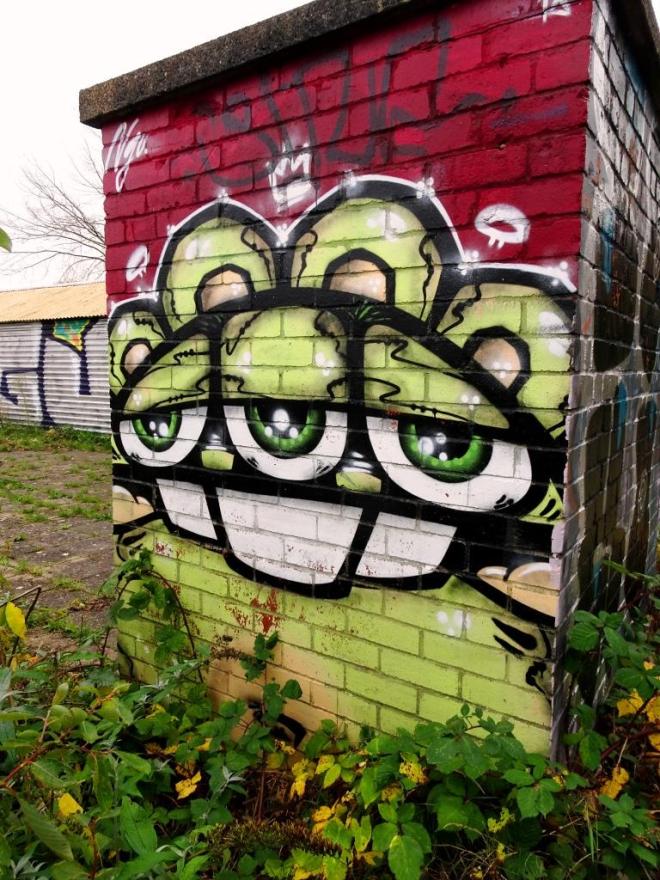 Nevergiveup, Cumberland Basin, Bristol, October 2019