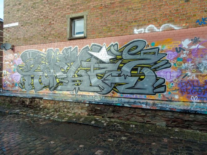 Rezwonk and Slakarts, Albert Park Place, Bristol, November 2019