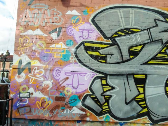 Rezwonk and Slakarts, Albert Park Place, Bristol, November 2019