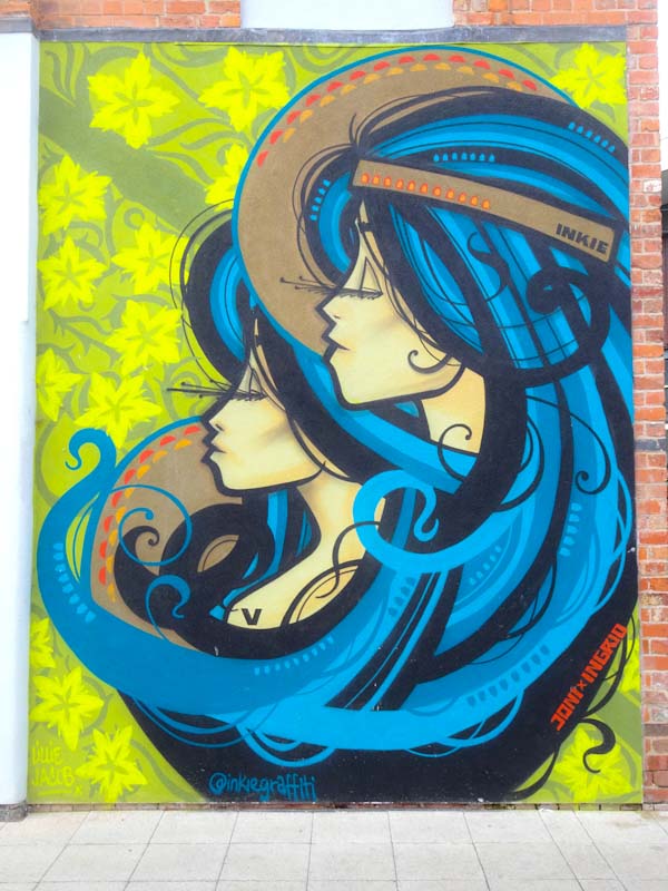 Inkie, Paint Festival 2018, Cheltenham, September 2019