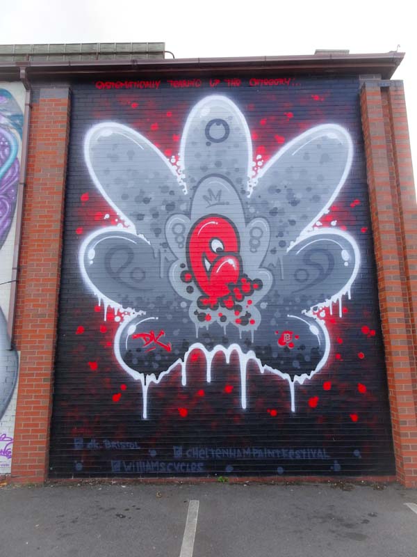 Decay, Paint Festival 2018, Cheltenham, September 2019