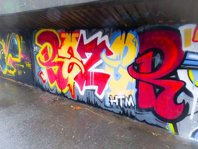 Rezwonk, M32 cycle path, Bristol, December 2019