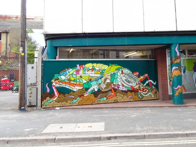 Andy Council, Sevier Street, Bristol, July 2019