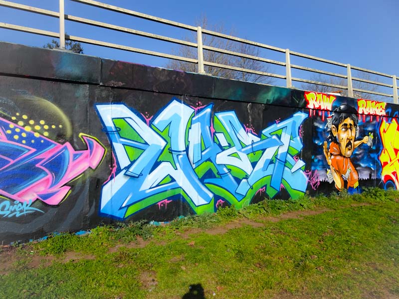 Warp, M32 roundabout, Bristol, February 2019