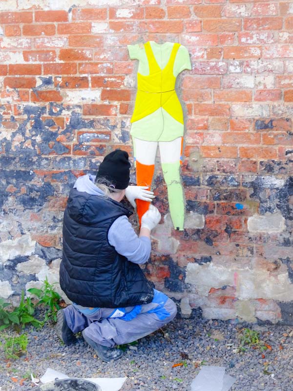 Chinagirl Tile, Paint Festival 2019, Cheltenham, September 2019