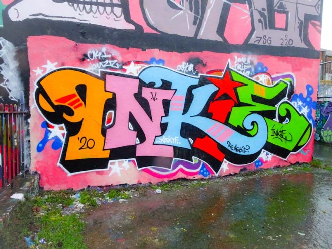 Inkie, Dean Lane, Bristol, January 2020
