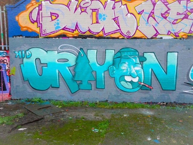 Kid Crayon, Dean Lane, Bristol, January 2020