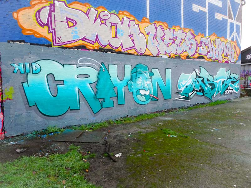 Kid Crayon and Subtle, Dean Lane, Bristol, January 2020