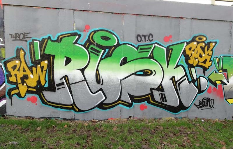 Rusk, M32 roundabout, Bristol, December 2019