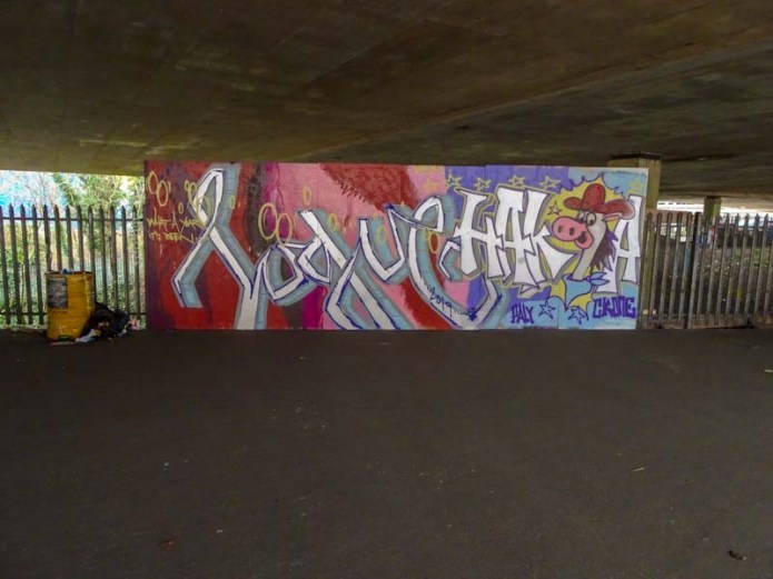 Logoe and Haka, M32 Spot, Bristol, January 2020