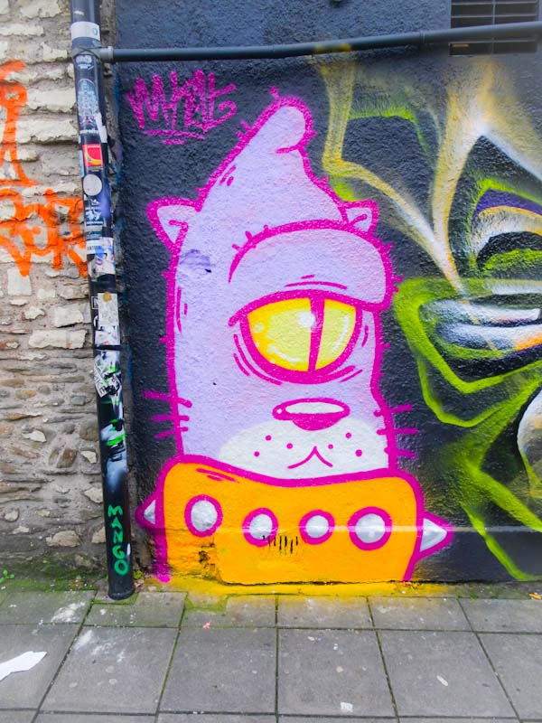 The Cat Came Back, Moon Street, Bristol, January 2020