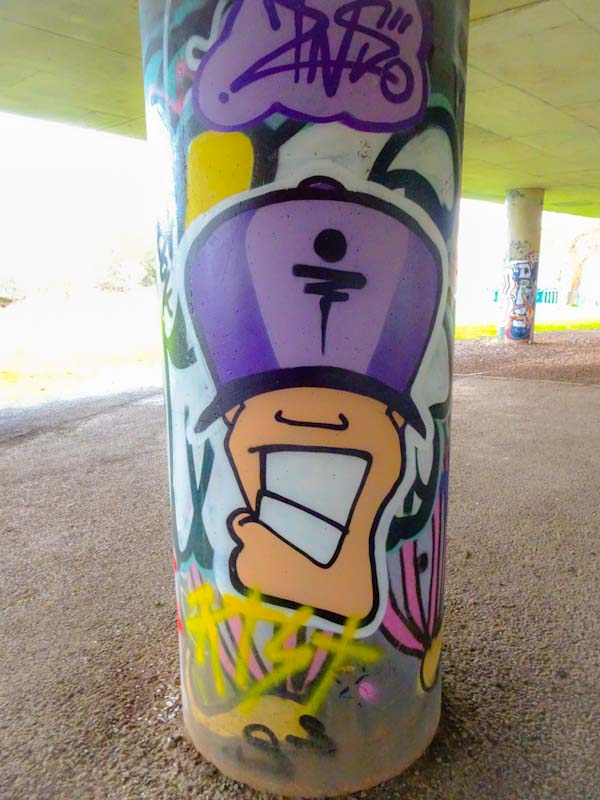 Zinso, Brunel Way bridge, Bristol, January 2020