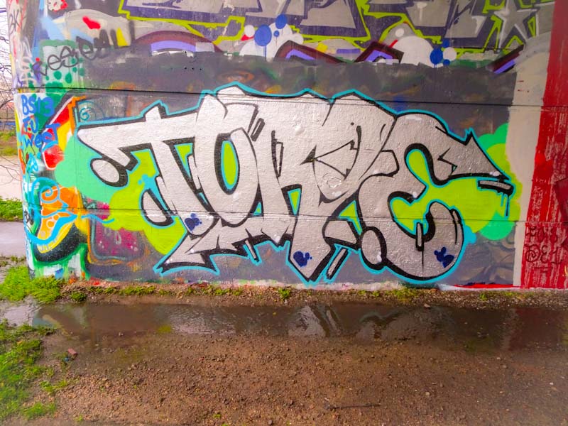 Turoe One, Brunel Way bridge, Bristol, January 2020