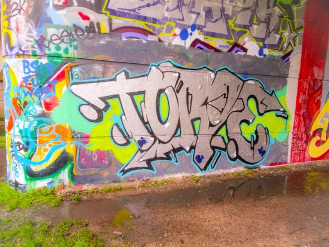 Turoe One, Brunel Way bridge, Bristol, January 2020