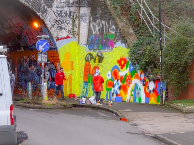 Morny and Billy, St Werburghs, Bristol, January 2020