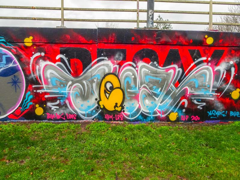 Decay, M32 roundabout, Bristol, January 2020