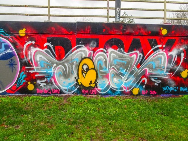 Decay, M32 roundabout, Bristol, January 2020