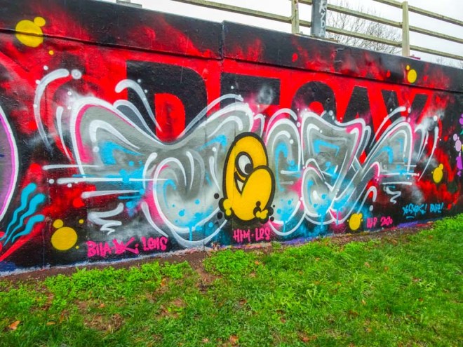 Decay, M32 roundabout, Bristol, January 2020