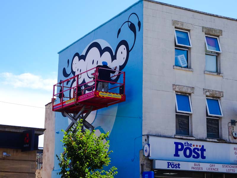 The London Police, Upfest, Bristol, July 2018