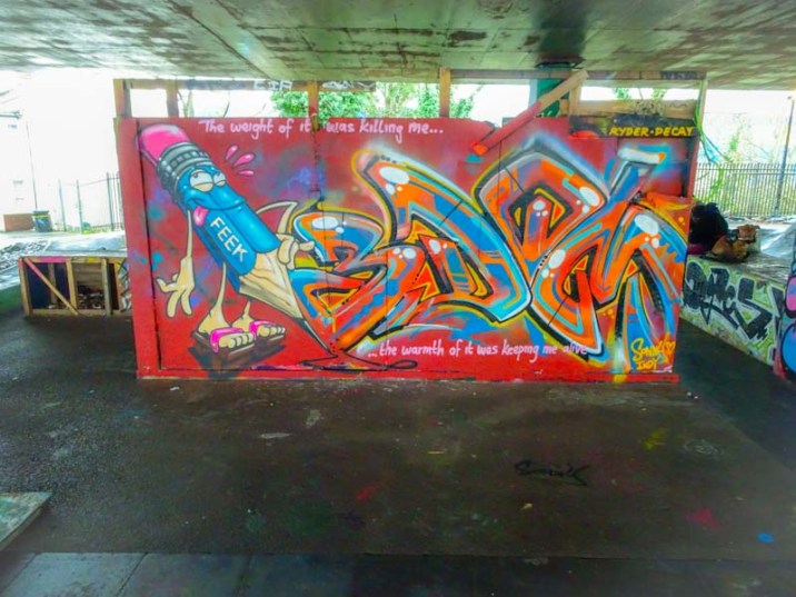 Feek and 3Dom, M32 Spot, Bristol, February 2020