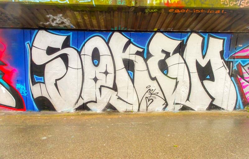 Soker, M32 cycle path, Bristol, February 2020