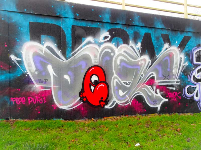 Decay, M32 roundabout, Bristol, February 2020