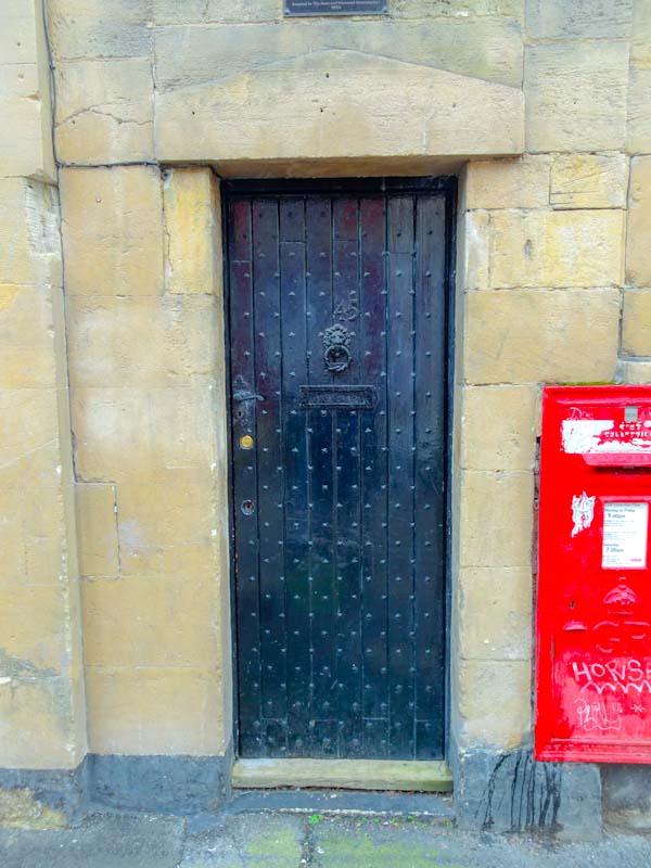 Charley Box door, Montpelier, Bristol, February 2020