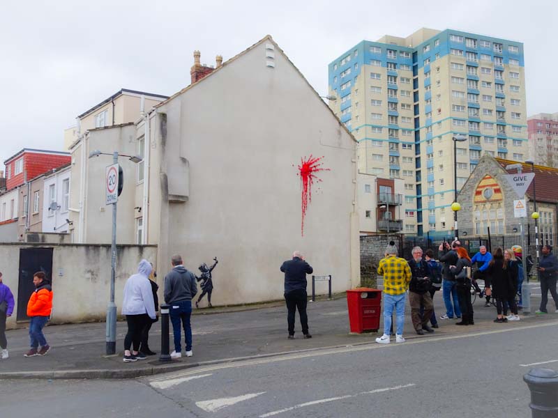 Banksy, Marsh Lane, Bristol, February 2020