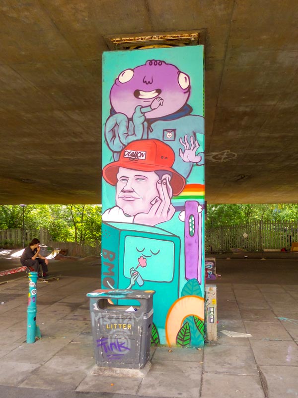 Kid Crayon, M32 Spot, Bristol, June 2017