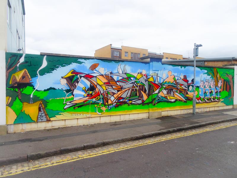 Deamze, Waterloo Street, Bristol, October 2018