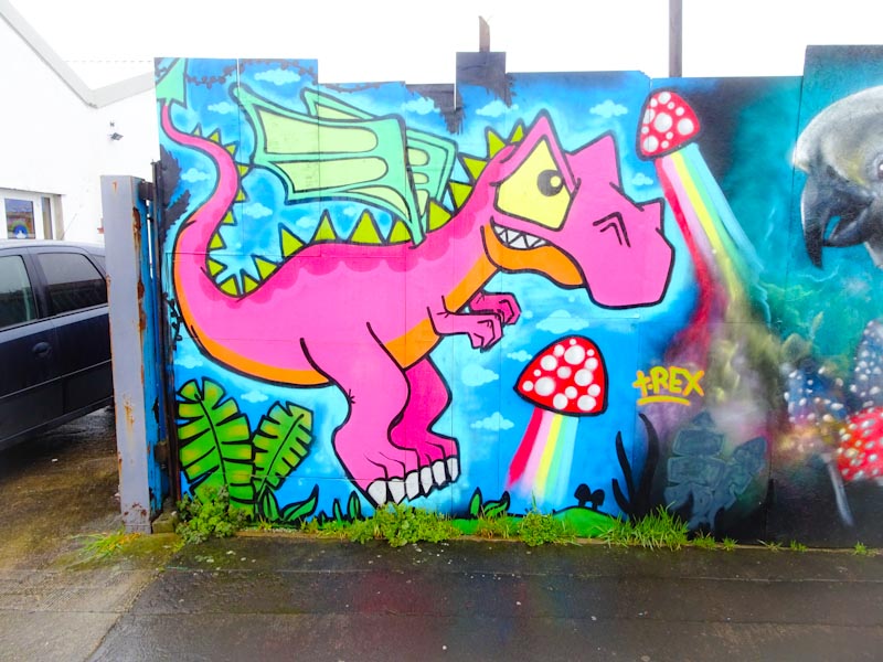 T-Rex, Alfred Street, Bristol, March 2020