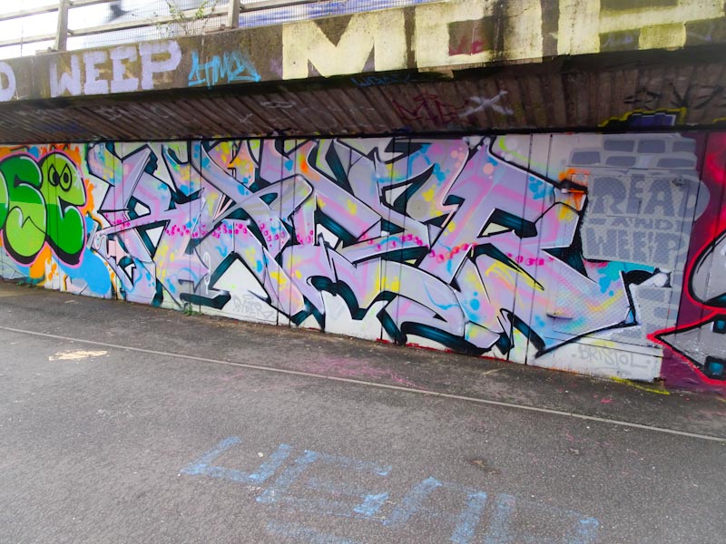 Ryder, M32 cycle path, Bristol, March 2020