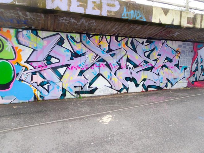 Ryder, M32 cycle path, Bristol, March 2020