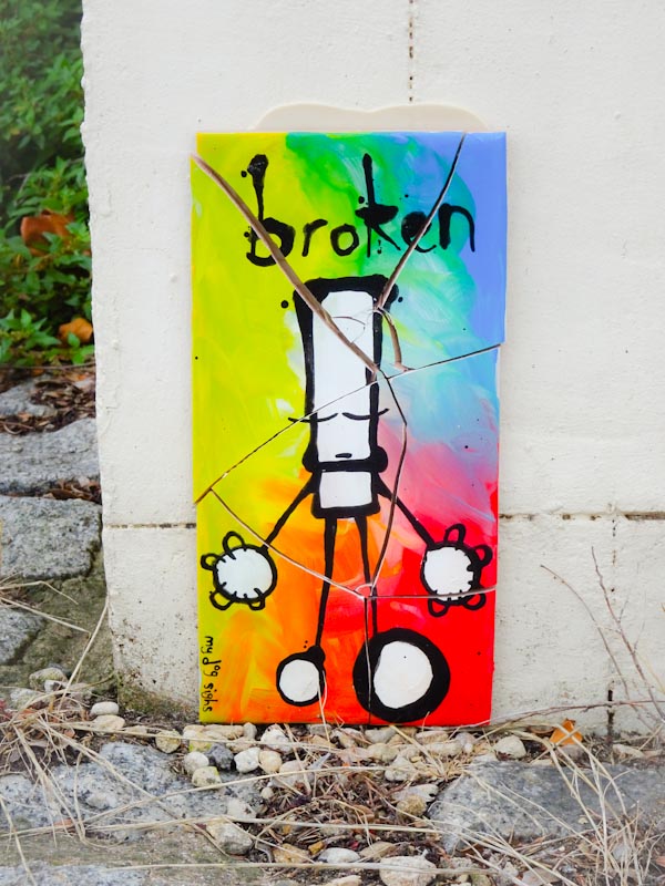 My Dog Sighs, Paint Festival 2019, Cheltenham, September 2019