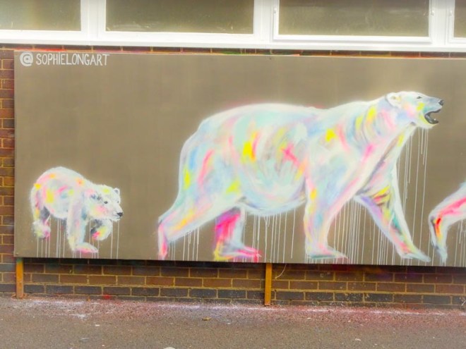 Sophie Long, Paint Festival 2019, Cheltenham, September 2019