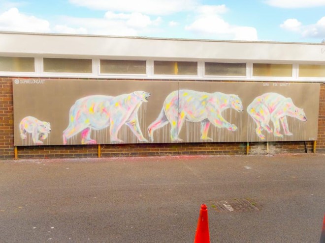 Sophie Long, Paint Festival 2019, Cheltenham, September 2019