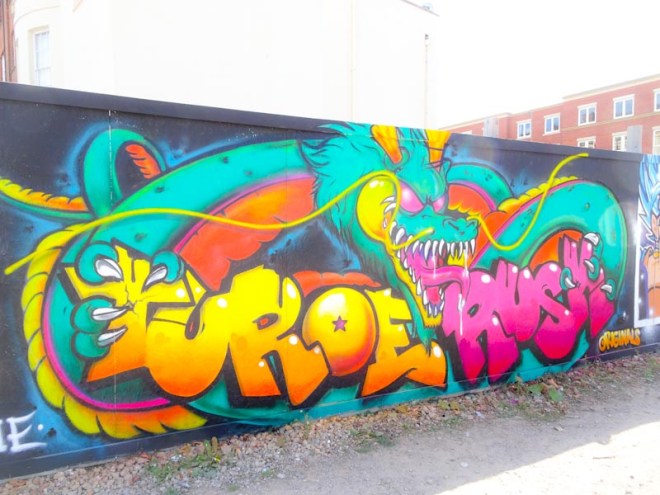 Turoe One and Rusk, Paint Festival 2019, Cheltenham, September 2019