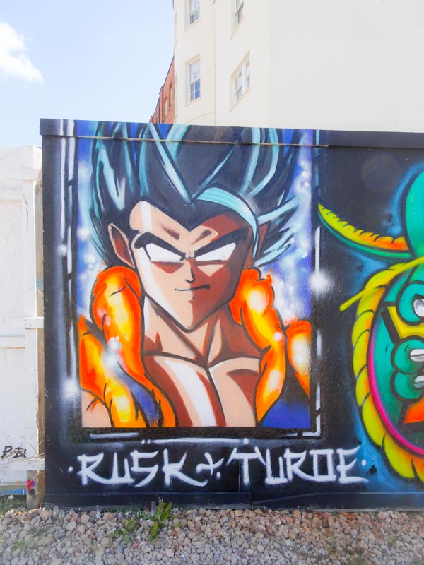 Turoe One and Rusk, Paint Festival 2019, Cheltenham, September 2019