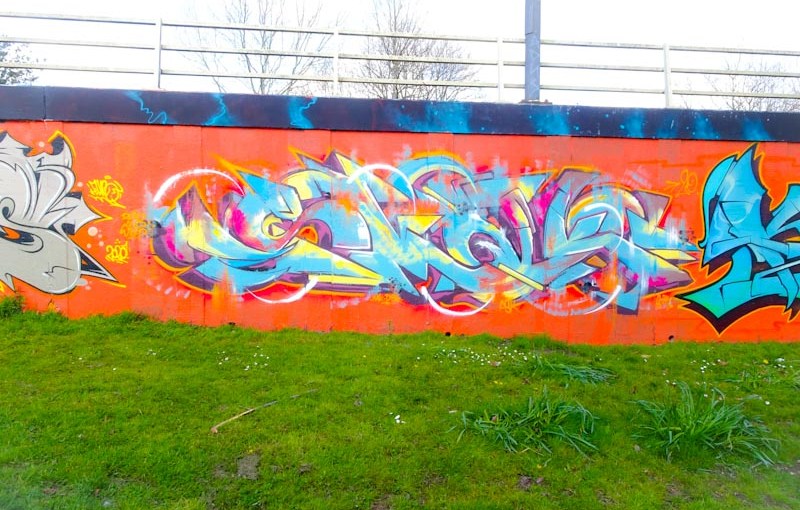 Smak, M32 roundabout, Bristol, April 2020