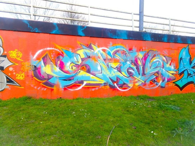 Smak, M32 roundabout, Bristol, April 2020