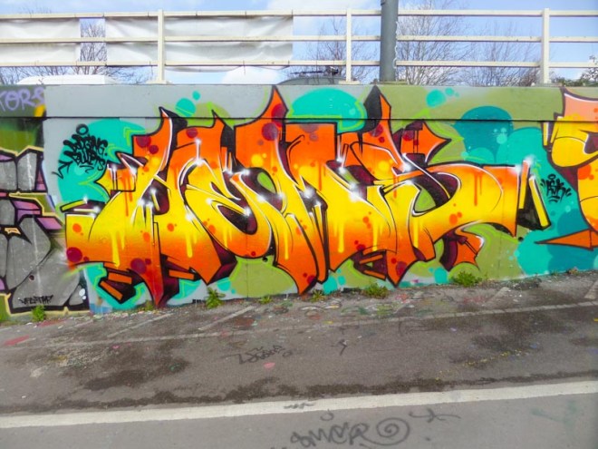 Hemper, M32 roundabout, Bristol, March 2016