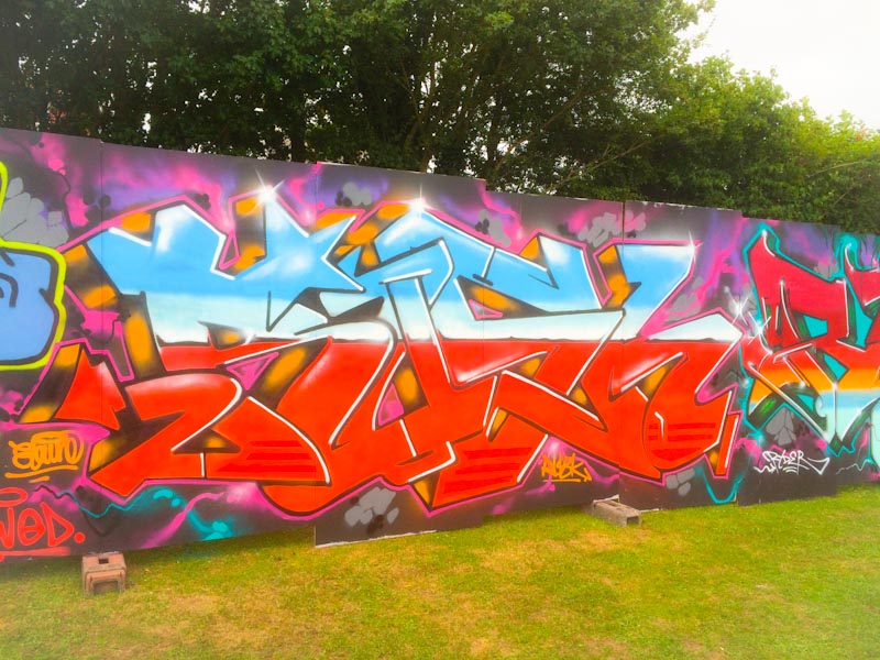 Rusk, Upfest 2016, Bristol, July 2016