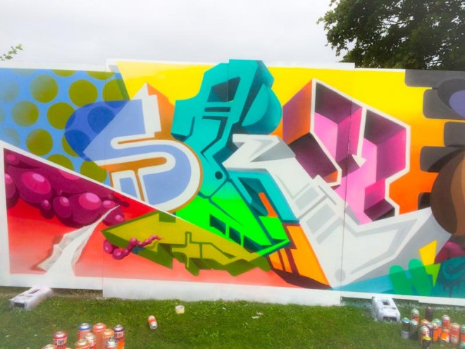 SkyHigh, Upfest 2016, Bristol, July 2016