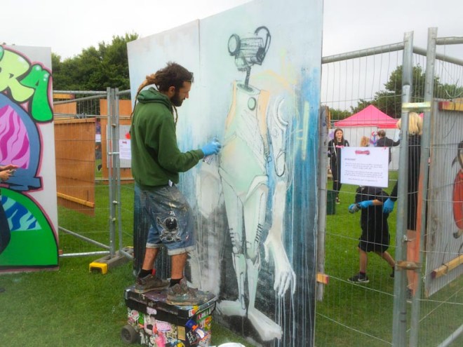 Feoflip, Upfest 2016, Bristol, July 2016