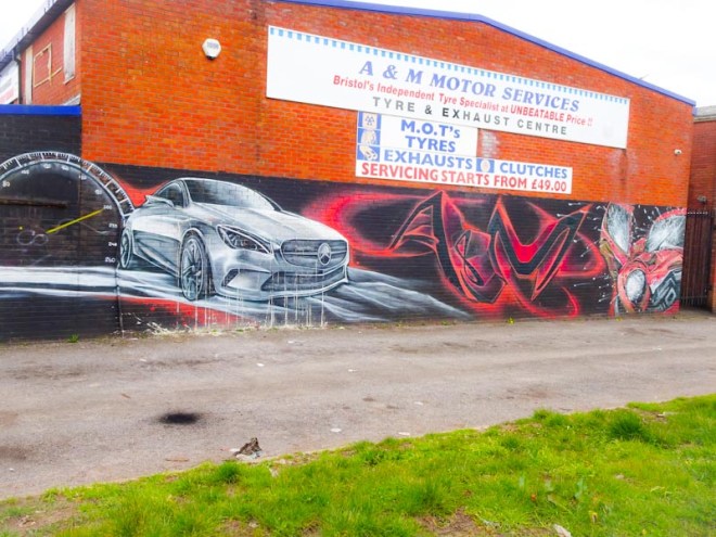 Zase, York Street, Bristol, March 2020