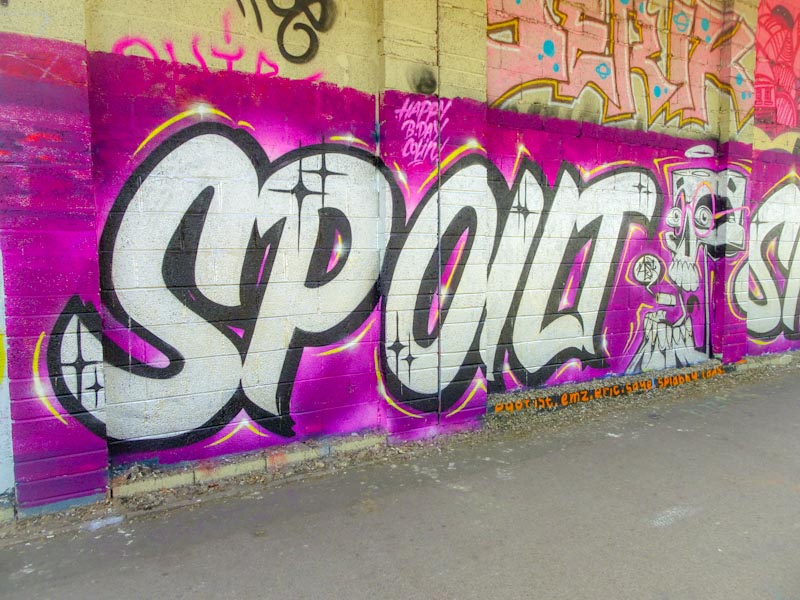 Dott Rotten, M32 cycle path, Bristol, May 2018